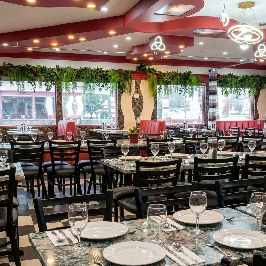 Shinwari Karahi restaurant interior in Castleridge, Calgary