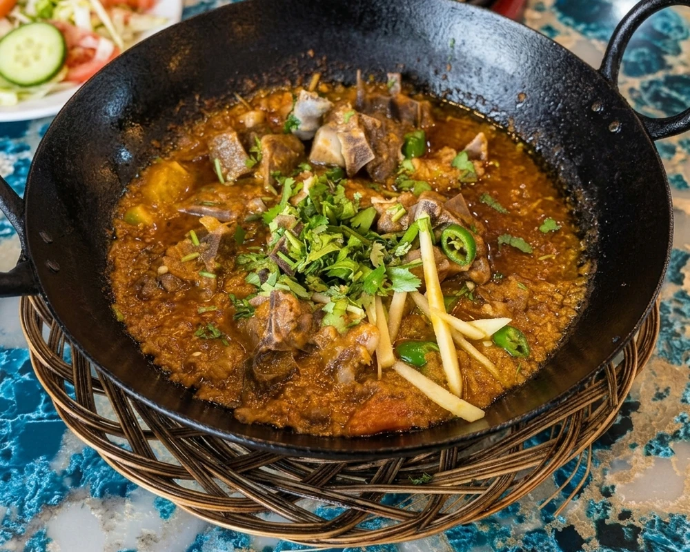 Charsi Tikka Goat Karahi at Shinwari Karahi Calgary